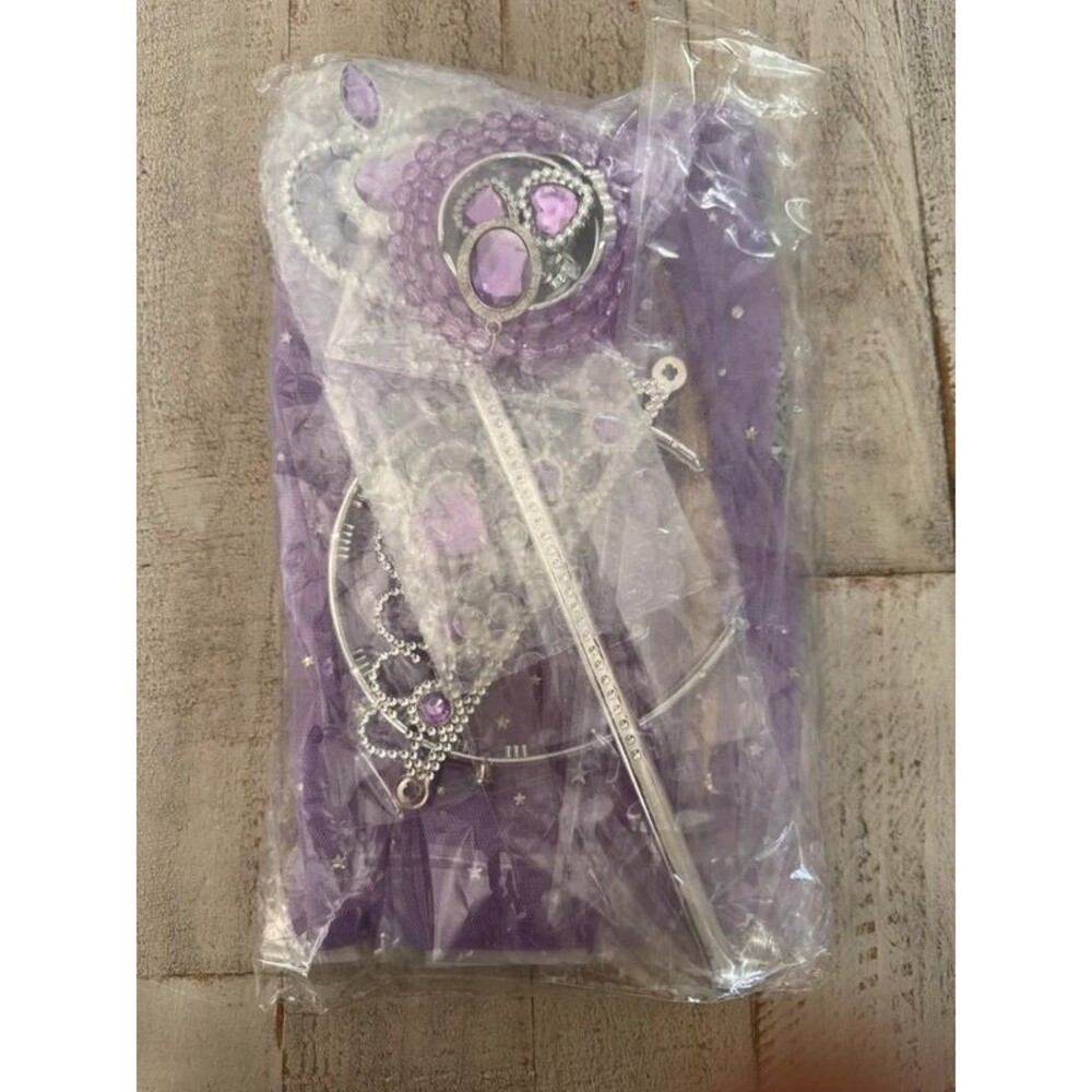 Toddler Princess Cape Set 8 Pieces